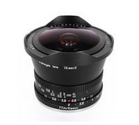TTArtisan 7.5mm F2 APS-C Manual Focus Wide Angle Fisheye Lens,Compatible For Nikon Z Sony E Canon EOS RF Fuji X Leica L Canon EOS M M43(M4/3)