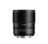 TTArtisan 75mm F2.0 Metal Bodied Auto Focus AF Lens Compatible with Fuji X Mount - Black