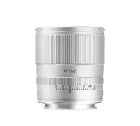 TTArtisan 75mm F2.0 Metal Bodied Auto Focus AF Lens Compatible with Leica L Mount - Silver