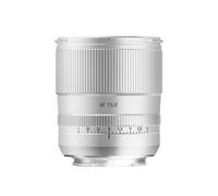 TTArtisan 75mm F2.0 Metal Bodied Auto Focus AF Lens Compatible with Sony E Mount - Silver