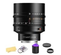 TTARTISAN 85mm T2.1 Cine Lens for Sony E-Mount - Full Frame Dual Bokeh (Bubble/Soft), Manual Cinema Lens for Sony A7III A7IV A7SIII FX3