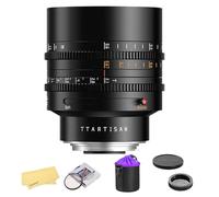 TTARTISAN 85mm T2.1 Full Frame Cine Lens for Canon RF Mount - Dual Bokeh Manual Video Lens, Compatible with Canon EOS R5 R6 R8 R3 R5C