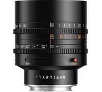 TTARTISAN 85mm T2.1 Full-Frame Cine Lens L Mount, Large Aperture Manual Focus Lens Bubble & Soft Dual Bokeh Design, DeClick Aperture, Compatible with L-Mount Cameras