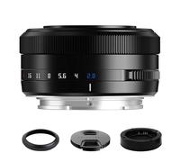 TTArtisan AF 27mm F2.8 Auto Focus Lens APS-C Camera Lens Compatible with for Sony E-Mount Mirrorless Cameras A5000 A5100 A6000 A6100 A6300 A6400 A6500 A6600 NEX-3 NEX-3N NEX-3R NEX-5T (Black)