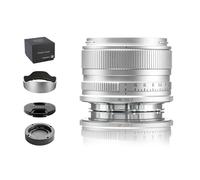 TTARTISAN AF 40mm f/2 Silver L Mount Full Frame 40mm f/2 Auto Focus Prime Lens For L-Mount SL SL2 SL2-S SL3 S1 S1R S1H S5 S5M2 S5M2X FP FPL