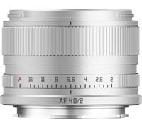 TTARTISAN AF 40mm F2 Full Format L Mount Lens, Autofocus Compact Lightweight Large Aperture Camera Prime Lens Compatible with L Mount Cameras (Silver)