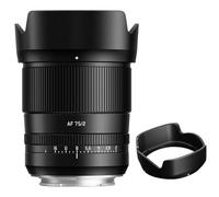 TTARTISAN AF 75mm F2 Compact Auto Focus Lens, Full Frame Manual Lens Compatible with Nikon Z-Mount Mirrorless Cameras Z5, Z6, Z7, Z6II, Z7II, Z9, Z50, ZFC, Z30