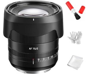 TTARTISAN AF 75mm F2 Full Frame Auto Focus Lens for Sony E-Mount Cameras