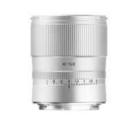 TTARTISAN AF 75mm F2 Silver Camera Lens Auto Focus Full Frame Portrait Lens (for Nikon Z)