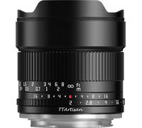 TTArtisan APS-C 10mm F2 Metal Bodied Lens Compatible with Fuji X Mount - Black