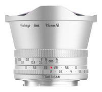 TTArtisan APS-C 7,5mm F/2.0 Fuji X-mount silver