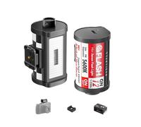 TTARTISAN M01 Retro Camera Flash Mini Xenon Flash GN12 5600K 4 Power Levels Type C Compatible with Fuji Nikon Sony Canon Leica Cameras with Hot Shoe