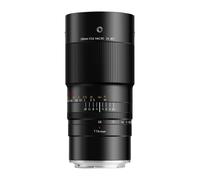 TTArtisan 100mm F2.8 Macro 2x Metal Bodied Lens with Cold Shoe Mount Compatible with Canon EOS Mount - Black