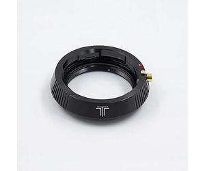 TTArtisan Metal Bodied Lens Adapter to fit a Leica M Lens to a Canon EOSR Camera - Black
