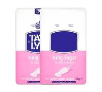 Ttate & Llyle Icing Sugar - 3 kg Bag (Pack of 2) | Vegan, Halal & Kosher Friendly | Ultra-Fine Powdered Sugar | Perfect for Cakes, Frosting, Royal Icing, and desserts | Smooth & Easy to Mix