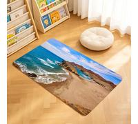 TTBAoDAoY Door Mats Indoor Rug, 40x60cm,Almeria Playa Del Monsul Beach At Cabo De Gata In Spain, Doormats for Bedroom Kitchen Hallway