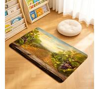 TTBAoDAoY Door Mats Indoor Rug, 40x60cm,Modern Vineyard Grapes Natural Rustic Vintage Scenery Orchards, Doormats for Bedroom Kitchen Hallway