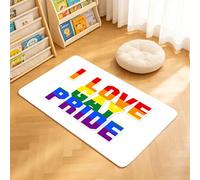 TTBAoDAoY Door Mats Indoor Rug, 40x60cm,Pride Ally Illustration Graphic Design For Ally, Doormats for Bedroom Kitchen Hallway