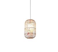 TTBDDDYH Southeast Asian Style Pendant Light Fixtures and Bamboo Woven Pendant Light Fixture,Creative Hollow Handmade Bamboo Hanging Light For Restaurant Bar Kitchen Dining Room Ceiling Lighting Fixtu