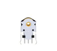 TTC 7/8/9/10/11/12/13/14/15/16mm Rotary Scroll Gold Wheel Encoder With 1.74mm Hole Mark,20-40g Force For PC EKFBQBGW(11mm)