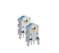 TTC Encoder 7/8/9/10/11/12/13/14/15/16mm Rotary Scroll Gold Wheel With 1.74mm Hole Mark,20-40g PC(16mm)