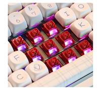 TTC Flame Red Switch V2 Mechanical Keyboard Linear Switch Extended Proof Axis 5pin 45g HIFI 24mm Quick Trigger For Gaming IDGTTLDF(70PCS)