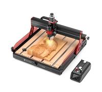 TTC6050 CNC Router Machine, 600x500mm Working Area, 500W Spindle, GRBL Control, 3-Axis CNC Engraving & Laser Cutting for Wood, Metal, Acrylic, Aluminum, with ER11 Collet & Touch Screen