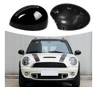 TTCR-II 2 PCS Mini Wing Mirror Cover Compatible with Mini Cooper R55 Mirror Caps R55 R56 R57 R58 R59 R60 R61 Rearview Side Covers 2007 2008 2009 2010 2011 2012 2013 2014 2015 Manual folding
