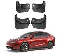 TTCR-II 4PCS Compatible with Tesla Model Y L 6-Seater 2026 2027+ Mud Flaps, 2026 Model Y L Mudguards YL Splash Guards Front+Rear No Drilling Required Mounting Screws Included 2026 Tesla Accessories
