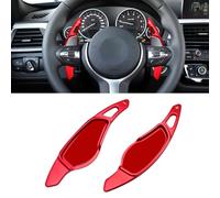 TTCR-II Compatible with Paddle Shifter Extensions 3 5 6 7 8 X3 X4 X5 X6 X7 Z4 Serie Aluminum Steering Wheel Paddle Shifter for G20 G21 G30 G31 G32 G11 G12 G14 G15 G16 G01 G02 G05 G06 G07 G29-Red