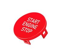 TTCR-II Sports Red Start Stop Cover Compatible with BMW 2018-2024, Engine Switch Button Cover Replacement for 1er F40/2er F44/3er G20 G21/8er G14 G15 G16/X3 G01/X4 G02/X5 G05/X6 G06/X7 G07/Z4 G29