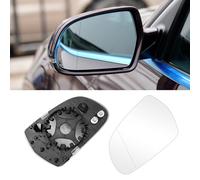 TTCR-II Wing Mirror Glass Compatible with Audi A3 A4 A5, Heated Mirror Glass Aspherical A3 8P1/Cabriolet 8P7/Sportback 8PA/A4 8K2 B8/Avant 8K5 B8/A5 8T3/Cabriolet 8F7/Sportback 8TA (Left)8K0857535F