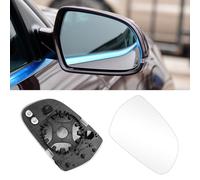 TTCR-II Wing Mirror Glass Compatible with Audi A3 A4 A5, Heated Mirror Glass Aspherical A3 8P1/Cabriolet 8P7/Sportback 8PA/A4 8K2 B8/Avant 8K5 B8/A5 8T3/Cabriolet 8F7/Sportback 8TA (Right)8K0857535E