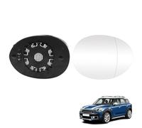 TTCR-II Wing Mirror Glass Compatible with MINI Cooper F54 F55 F56 F57 F60 2013-2019, MINI Cooper Heated Mirror 51167366039 F55 Rear View Glass Replacement-Right