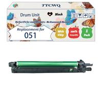 TTCWQ Compatible for Canon Drum Unit i-SENSYS LBP162dw MF-267dw (1BK)