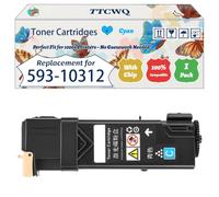 TTCWQ Compatible for Dell Toner Cartridges 2130CN 2135CN (1C)