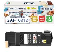 TTCWQ Compatible for Dell Toner Cartridges 2130CN 2135CN (1Y)