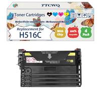 TTCWQ Compatible for Dell Toner Cartridges 3130CN (BCMY)