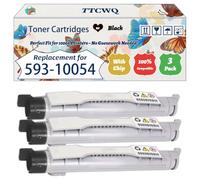 TTCWQ Compatible for Dell Toner Cartridges 5100CN (3BK)