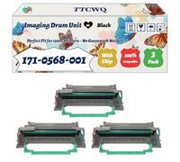 TTCWQ Compatible for Konica Minolta 171-0568-001 Imaging Drum Unit Work for Konica Minolta PagePro 1350 1350e 1350en 1350w Printers (3 Pack Black)
