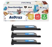 TTCWQ Compatible for Konica Minolta A0D7153 Toner Cartridges Work for Konica Minolta A0D7253 A0D7353 A0D7453 Magicolor 8650 Magicolor Printers (3 Pack Black)