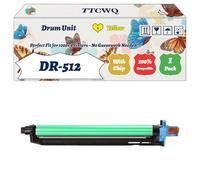 TTCWQ Compatible for Konica Minolta DR-512 Drum Unit Work for Konica Minolta A2XN0TD A2XN0RD Bizhub C364 Bizhub C364e Bizhub Printers (1 Pack Yellow)