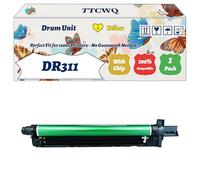 TTCWQ Compatible for Konica Minolta DR311 Drum Unit Work for Konica Minolta bizhub C220 C280 C360 Printers, with Chip, High Yield 80000 Pages, High-Definition Printing (1 Pack Yellow)