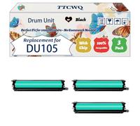 TTCWQ Compatible for Konica Minolta DU105 Drum Unit Work for Konica Minolta AccurioPress C1060 AccurioPress C1070 AccurioPress C1070P AccurioPrint Printers (3 Pack Black)