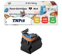 TTCWQ Compatible for Konica Minolta TNP18 Toner Cartridges Work for Konica Minolta Magicolor 4700 Series Magicolor 4750 DN Magicolor 4750 Printers (1 Pack Black)