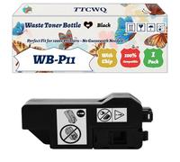 TTCWQ Compatible for Konica Minolta WB-P11 Waste Toner Bottle Work for Konica Minolta BizHub C3100i C3120i Printers, with Chip, High Yield 7000 Pages, High-Definition Printing (1 Pack Black)