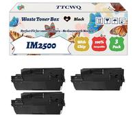 TTCWQ Compatible for Ricoh IM2500 Waste Toner Box Work for Ricoh MP 3055 SP AD MP 3055 SP TE MP 3055 SPG MP 2555 SP Printers (3 Pack Black)