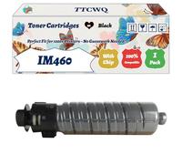 TTCWQ Compatible for Ricoh IM460 Toner Cartridges Work for Ricoh IM 370 IM 370 F IM 370 Series IM 460 IM 460 F IM 460 Printers (1 Pack Black)