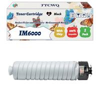 TTCWQ Compatible for Ricoh IM6000 Toner Cartridge Work for Ricoh MP 5055 ASP MP 5055 Series MP 5055 SP MP 5055 SP TE MP 5055 Printers (1 Pack Black)