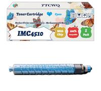 TTCWQ Compatible for Ricoh IMC4510 Toner Cartridge Work for Ricoh IM C 4510 IM C 4510 A IM C 4510 SD IM C 5510 IM C 5510 A IM C 6010 IM C 6010 Printers (1 Pack Cyan)